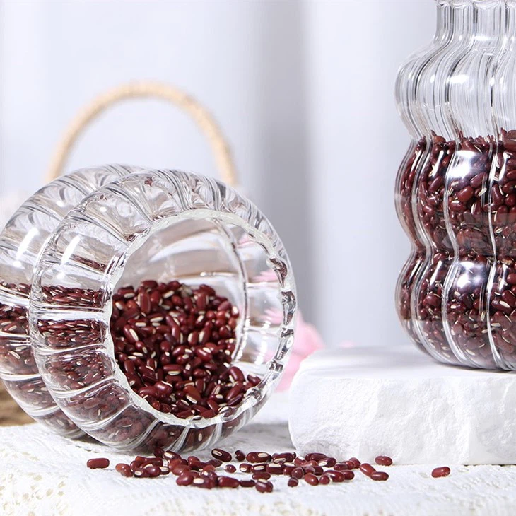 food storage borosilicate glass jar